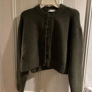 Zara cropped Cardigan